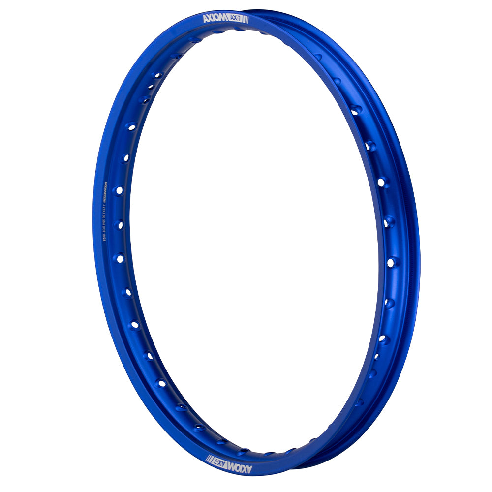 Axiom AX7 Blue 21-1.60 36h Front Rim | Axiom Moto-X