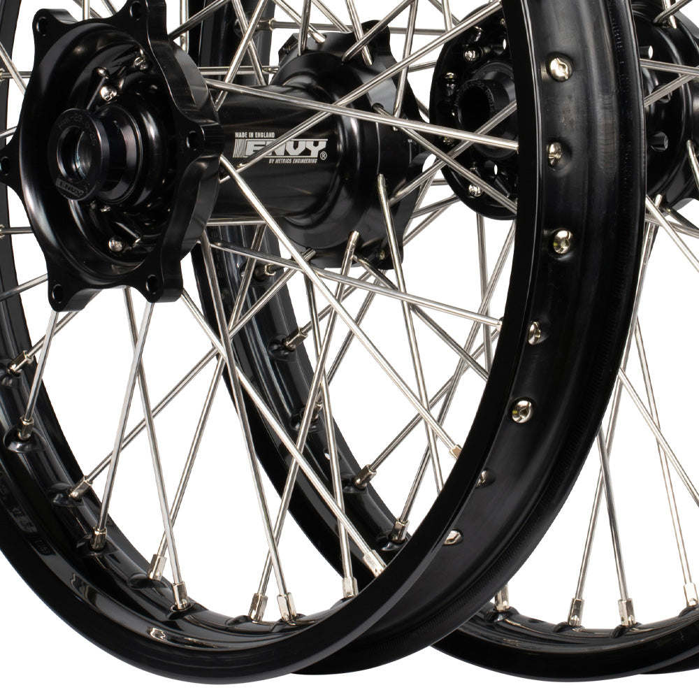 Envy/DID 21/18 KTM EXC-EXCF 16-23 / Husqvarna TE-FE 16-23 Black/Black Wheel Set