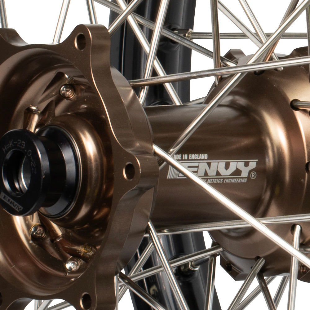 Envy/DID KTM EXC-EXCF 03-15 / TE-FE 250-501 14-15 Black/Mag Wheel Set