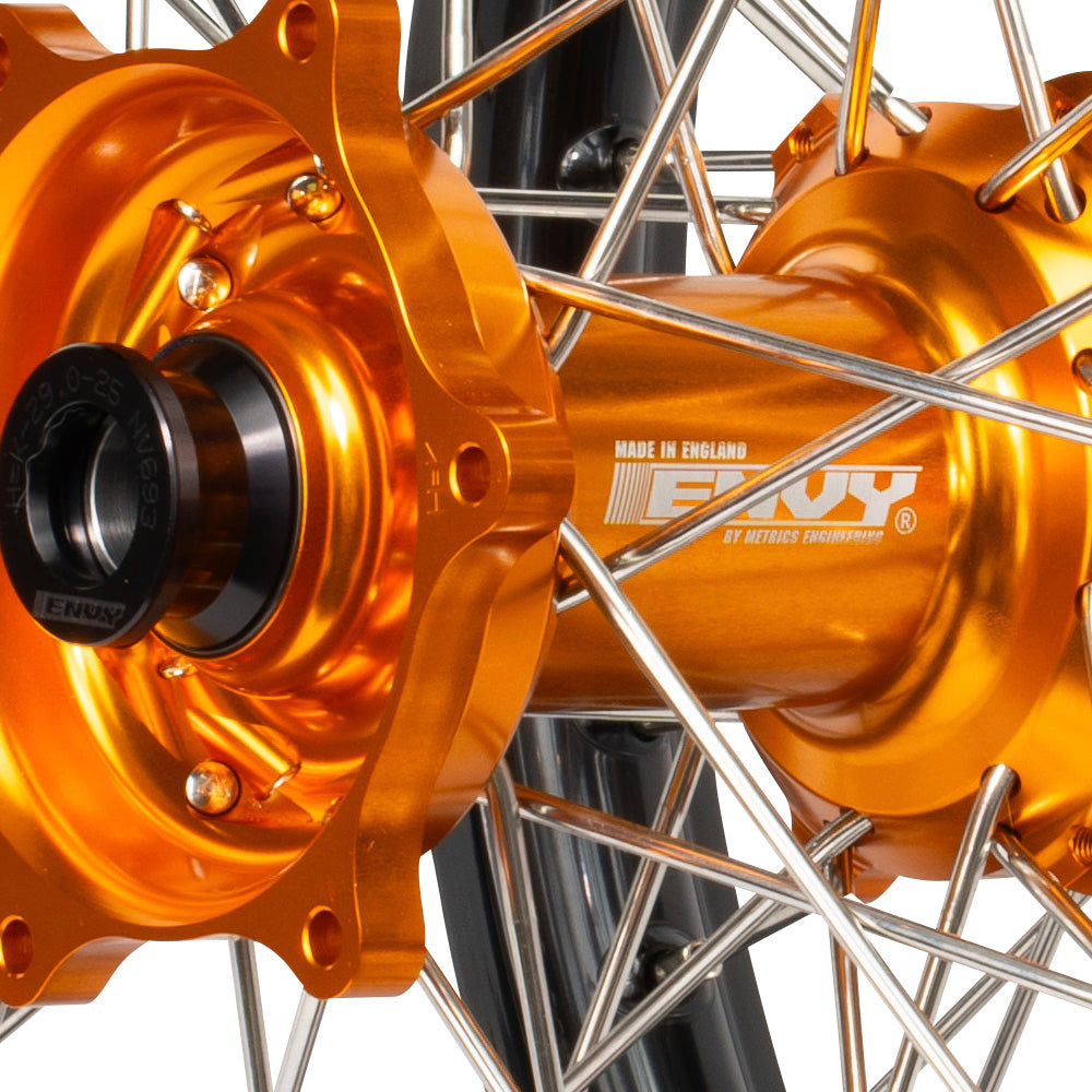 Envy/DID KTM SX-SXF 2013-14 Black/Orange Wheel Set