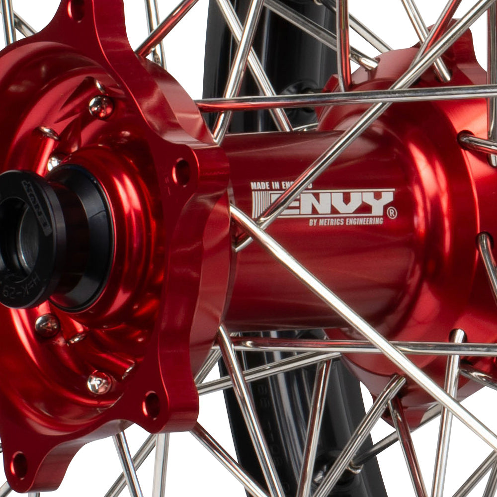 Envy/DID Yamaha YZ250-450F 14-24 Black/Red Wheel Set