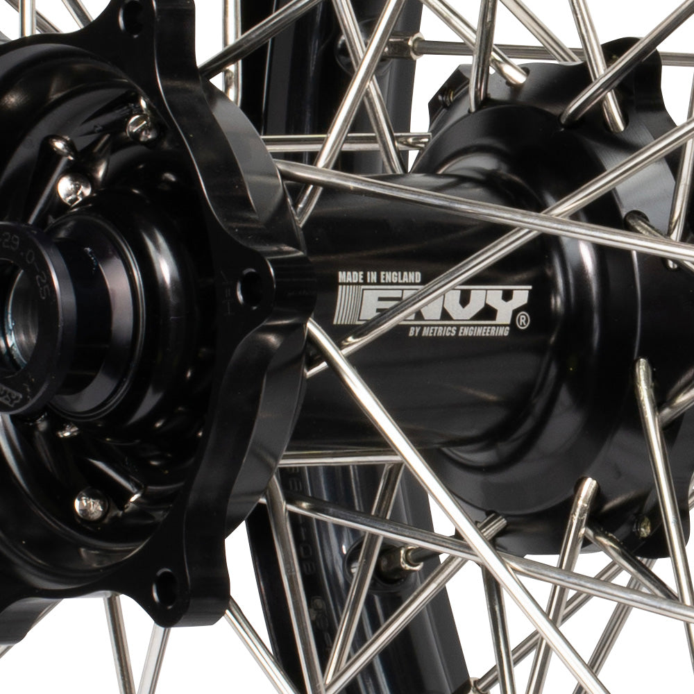 Envy/Excel Suzuki RM125-250 1993-95 Black/Black Wheel Set