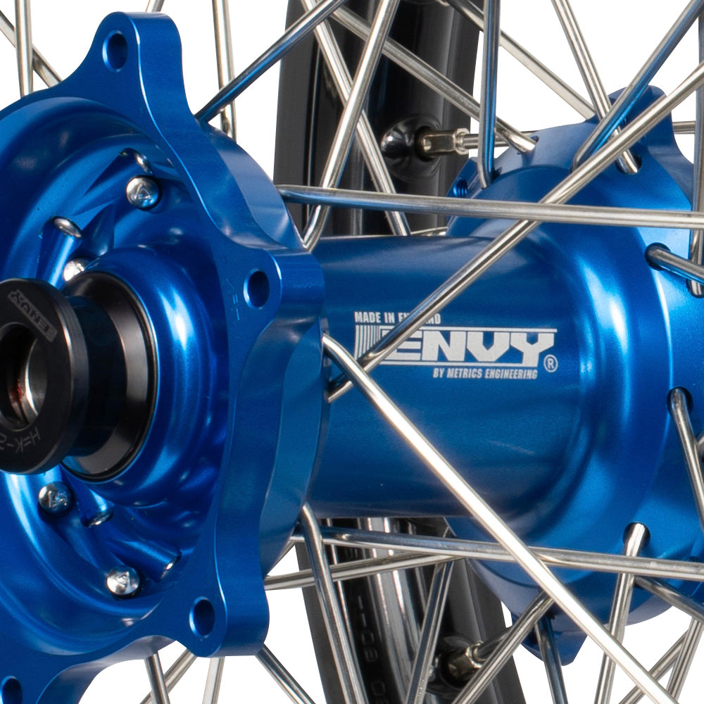 Envy/Excel KTM SX-SXF 15-22, Husqvarna TC-FC 16-22 Black/Blue Wheel Set
