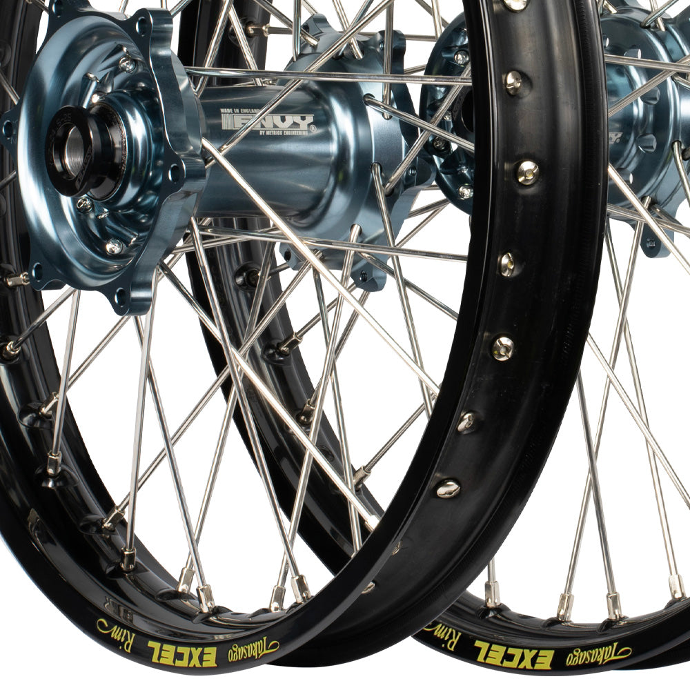 Envy/Excel 21/18 KTM EXC-EXCF / Husqvarna TE-FE 2024  Black/Titan Wheel Set